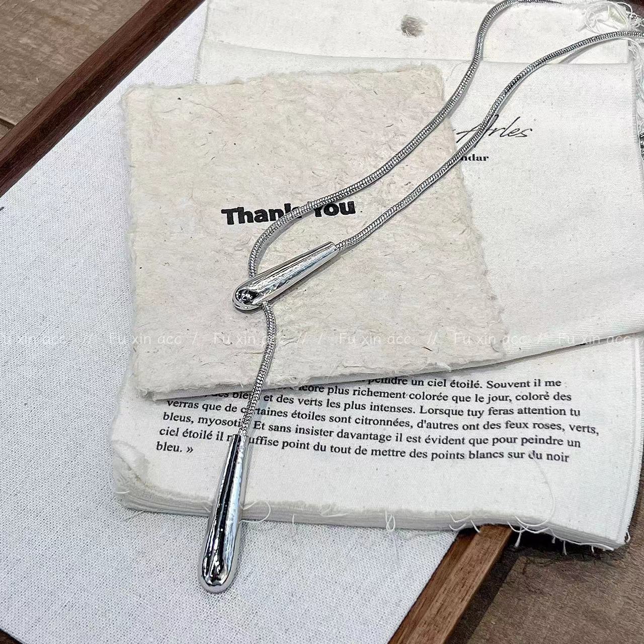 Women's Adversity High-grade For Design Fashion Sweater Chain Necklaces