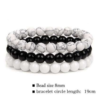 Women's & Men's & Fashion Ornament Natural Stone Bead Bracelets