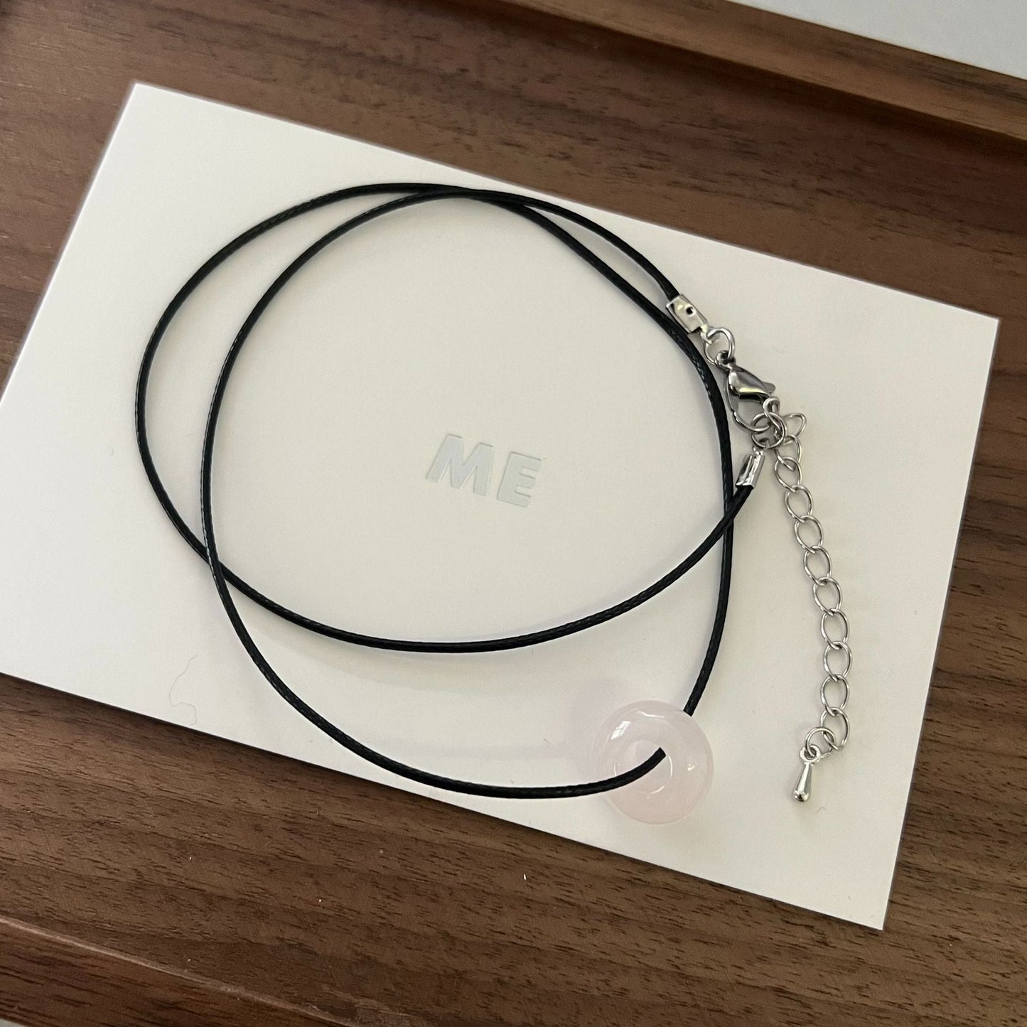 Black Rope Fashion Commuter Geometric Clavicle Chain Necklaces