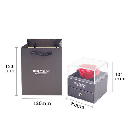 Bao Packing Box Handbag Sier Polishing Cloth Earrings