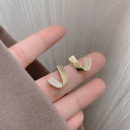 Treatment Personalized Stall Entrepreneurship High-grade Diamond Earrings