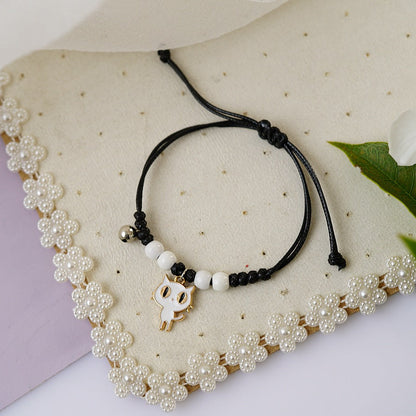 Commodity Ceramic Pearl Girlfriends Couple Learning Bracelets