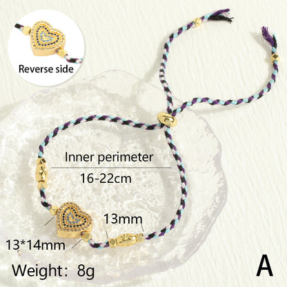 Love Carrying Strap Design Simple Colorful Bracelets