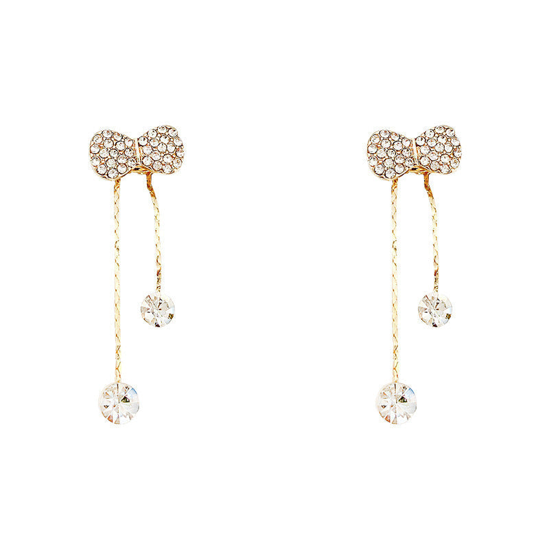 Women's One Style For Bow Temperamental Minority Earrings