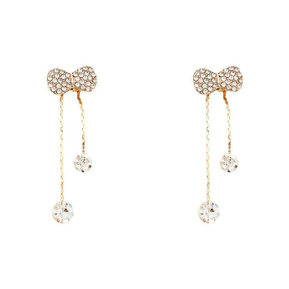 Women's One Style For Bow Temperamental Minority Earrings