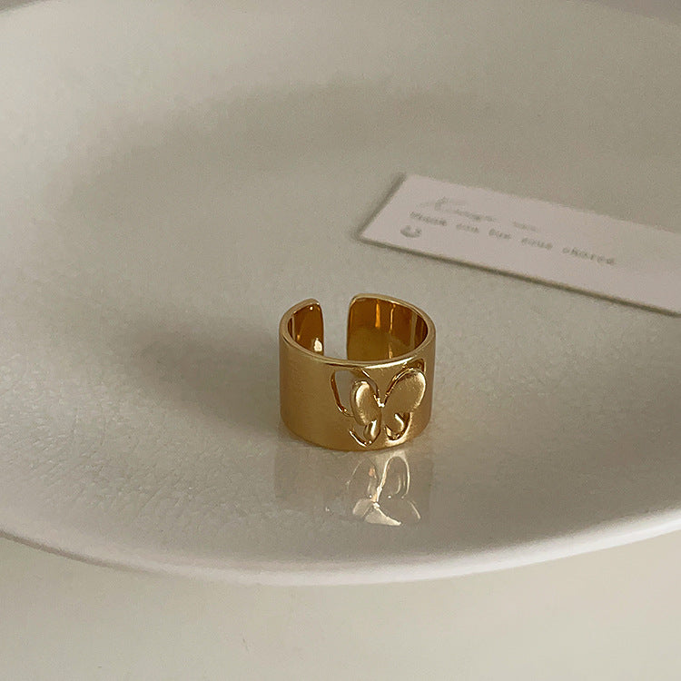 Women's Design Sense Niche Retro Personality All Rings