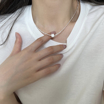 Women's Small Pieces Of Sier For Niche Necklaces