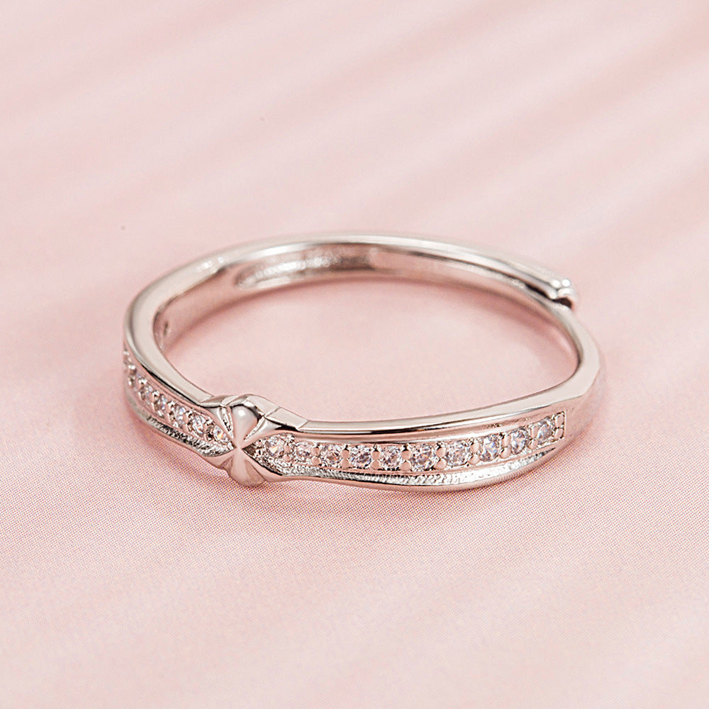 Princess And Knight Couple Gift Simple Rings