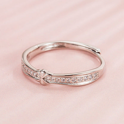 Princess And Knight Couple Gift Simple Rings