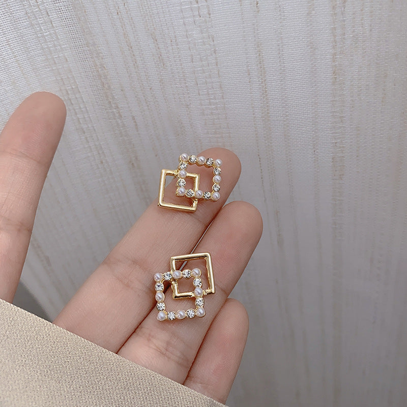 Treatment Personalized Stall Entrepreneurship High-grade Diamond Earrings