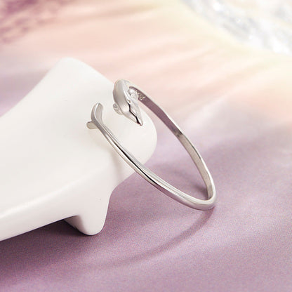 Women's For Design Simple High-grade Dolphin Index Rings