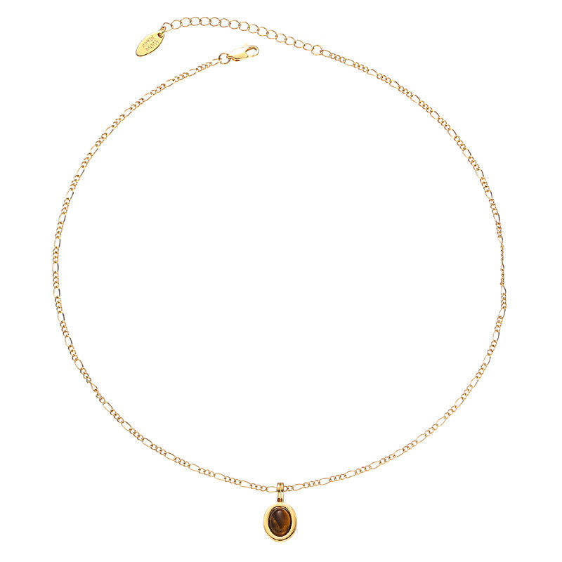 Retention Brass Gold Plated Niche Accessories Fashion Style Necklaces