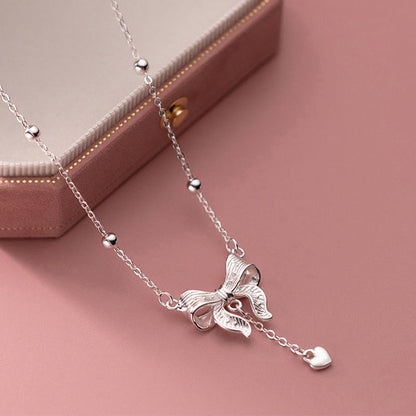 Women's Butterfly Fashionable Clavicle Chain French Style Necklaces