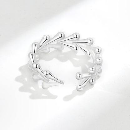 Personalized Temperamental Fashionmonger Love Crinkle Hip Rings