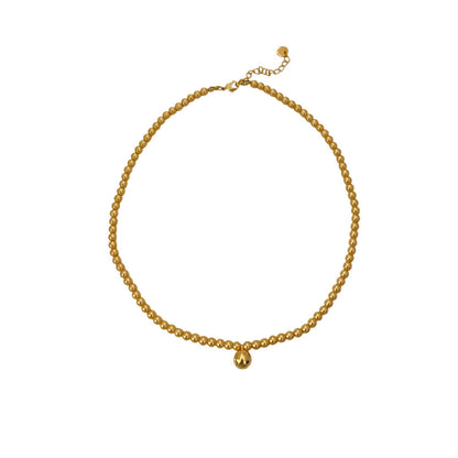 Women's & Men's Protection Glass Pearl Hip Hop Niche Crystal Necklaces