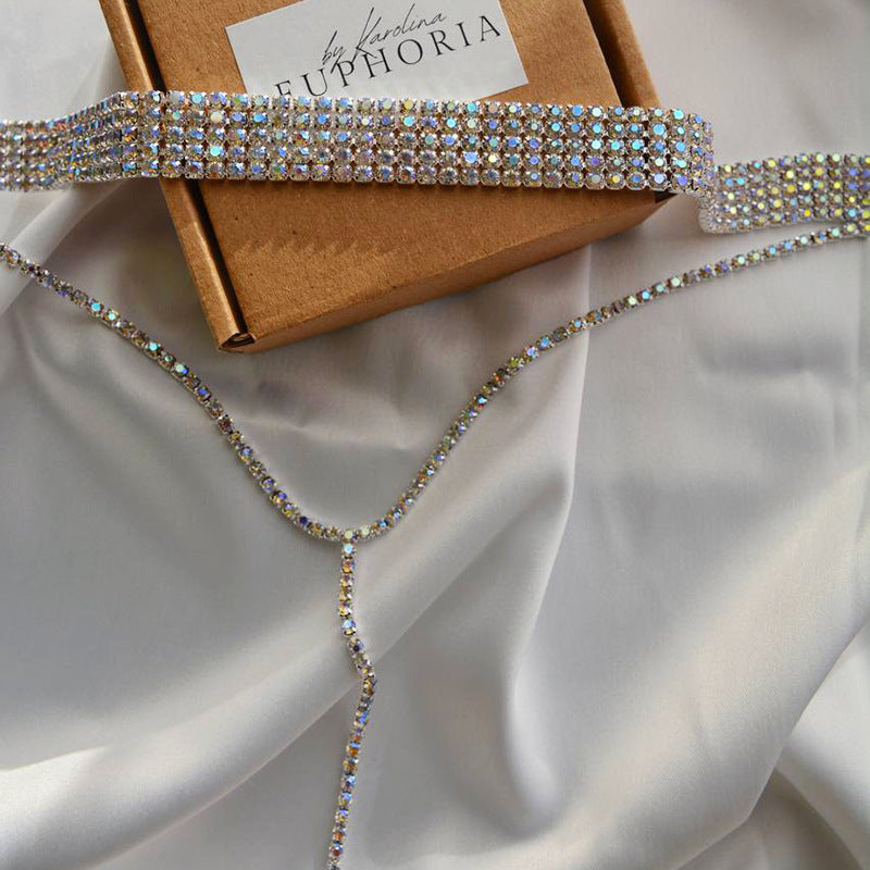 Version Popular Neck Element Full Diamond Necklaces