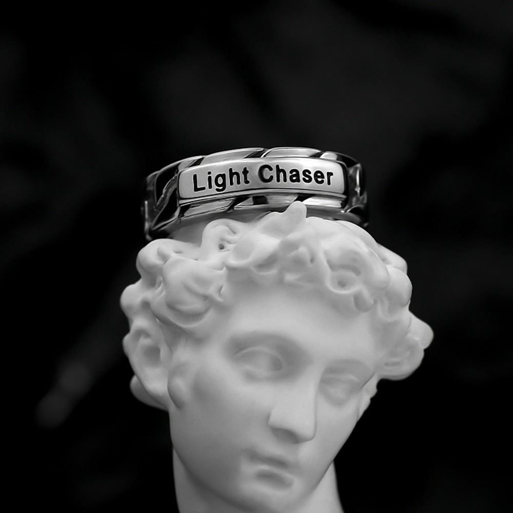 Men's Trendy Personalized Index Finger Little Korean Fashion Rings