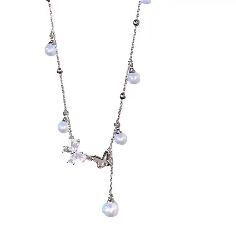 Women's Design Advanced French Short Pearl Princess Necklaces