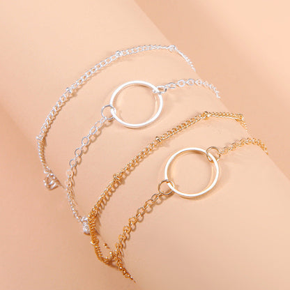 Women's Ornament Fashion Simple Set Jewelry Geometric Bracelets
