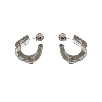 Women's Needle Acrylic Shaped Ear Trendy Youth Fashion Earrings