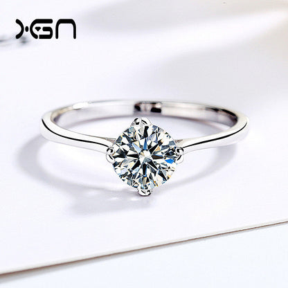 Sterling Sier Eight Hearts And Arrows Rings