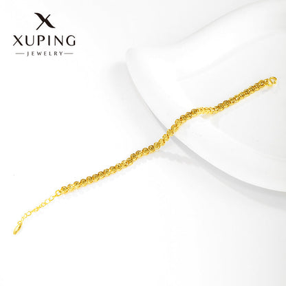 Plated Alloy Fashion Vintage Copper Coin Bracelets