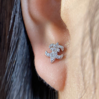 Women's & Men's Style And For Couple Ornament Word Earrings