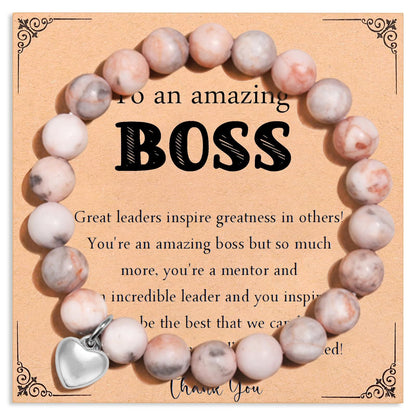 Gift Rhodochrosite Stone Handmade Beaded Amethyst Bracelets