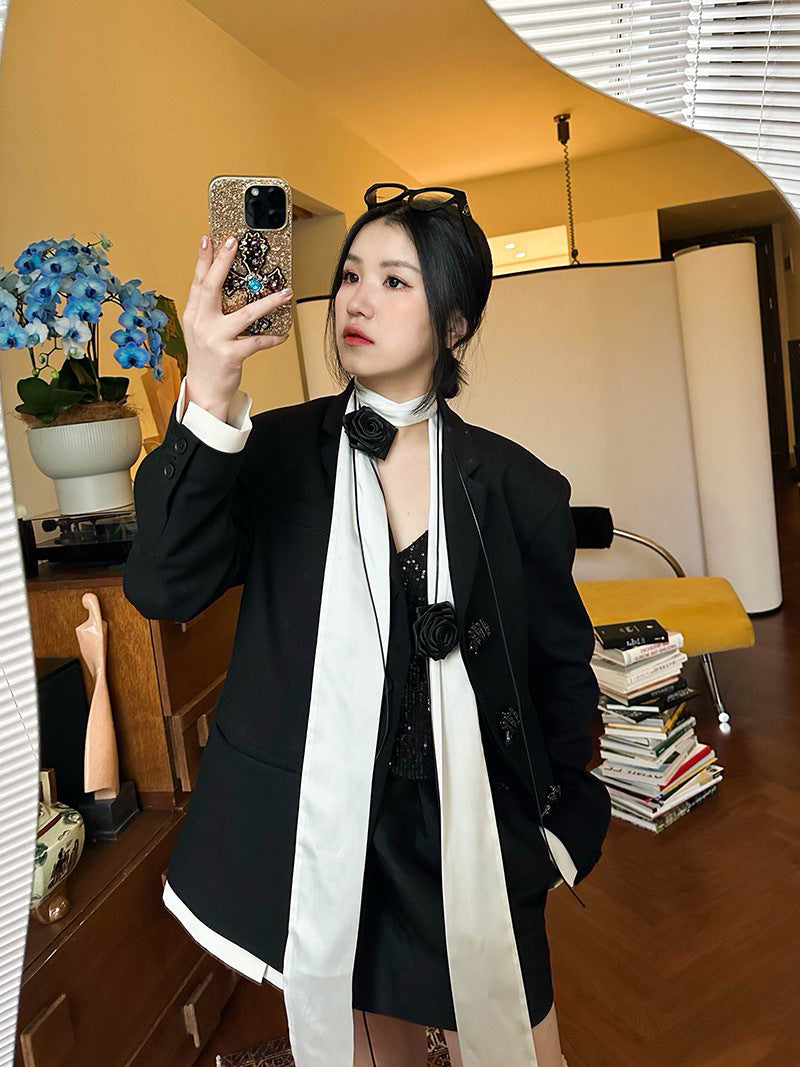 Collar Homemade Handmade Flower Strap Gorgeous Mix Necklaces