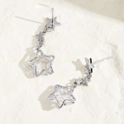 Zircon Niche Design Advanced Ear Light Earrings