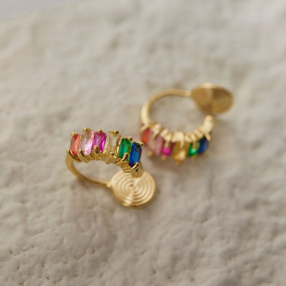 Integrated Mosquito Coil Ear Clip No Pierced Earrings