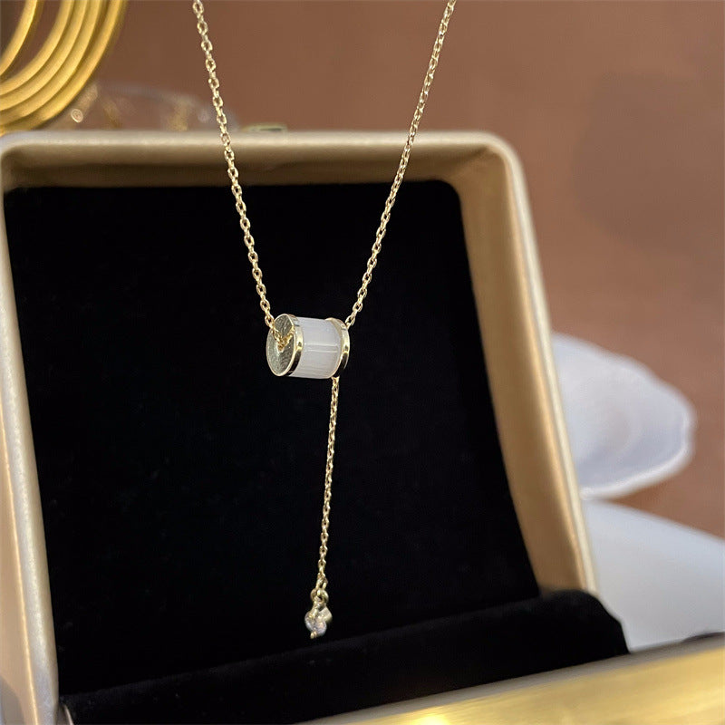 Women's & Men's & Sweet Cool Flower Stars Heart For Niche Design Clavicle Necklaces