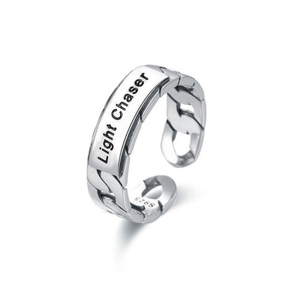 Men's Trendy Personalized Index Finger Little Korean Fashion Rings