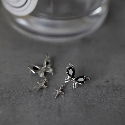 Women's Butterfly Tassel Light Luxury Small Heavy Design High-grade For Rings