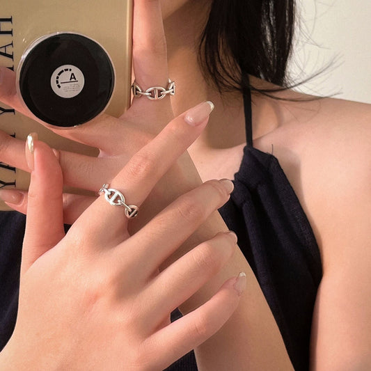 Finger Simple Female Fashion Style Pig Rings