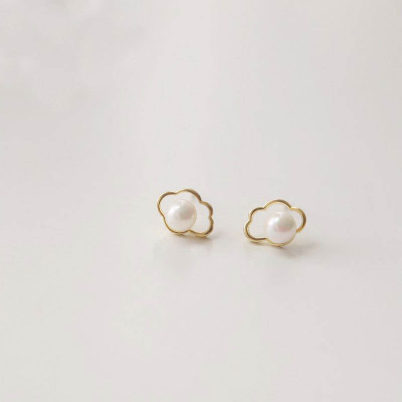 Cloud Sier Needle Niche Design Advanced Earrings