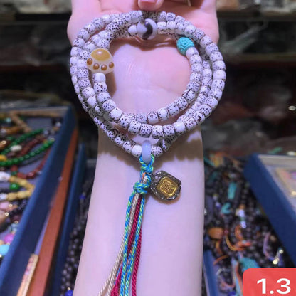 Gold Seed Bodhi Ethnic Style Cultural Artifact Bracelets