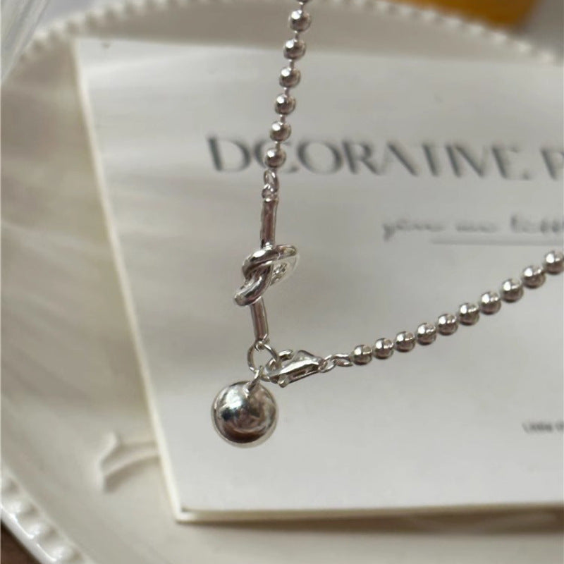 Women's Knotted Small Balls Minimalist Fashion Exquisite And Versatile Necklaces