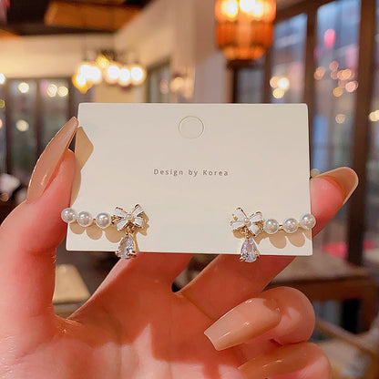 Minority Flower Tassel Female Trendy Super Rings