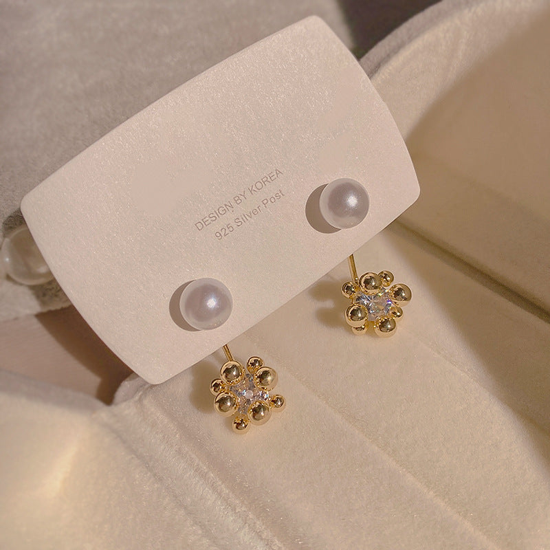 Treatment Personalized Stall Entrepreneurship High-grade Diamond Earrings