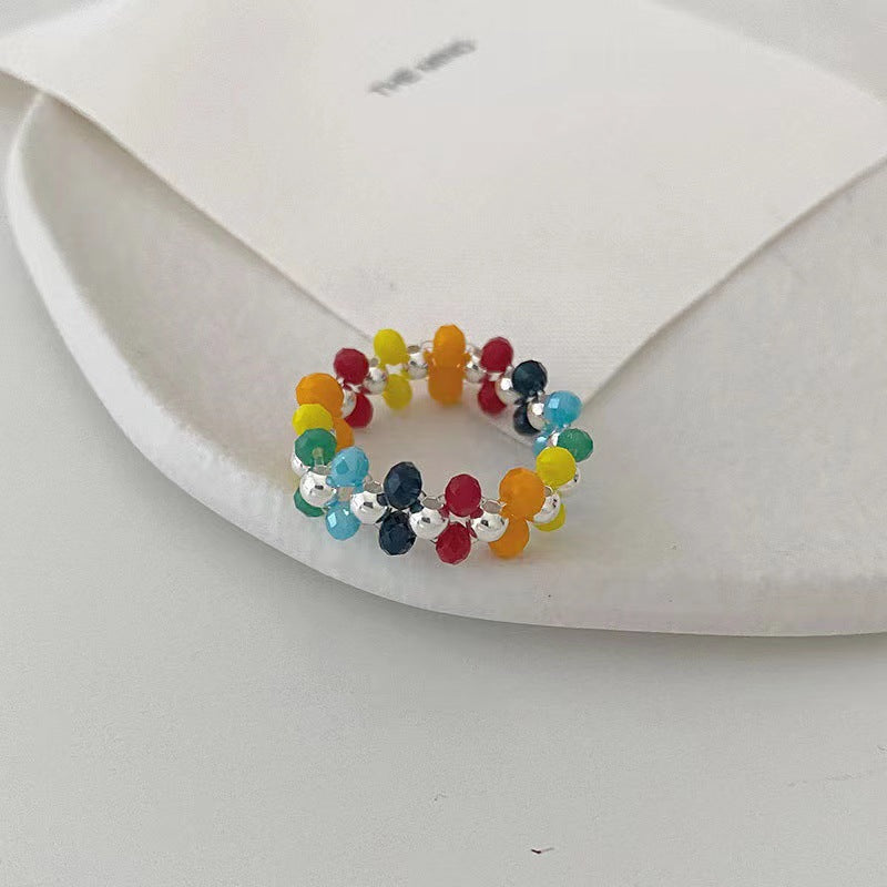 Sterling Sier Order Style Synchronous Smiley Face Rings