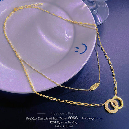 Women's High-grade Sweater Chain Fashionable Temperamental Niche Necklaces