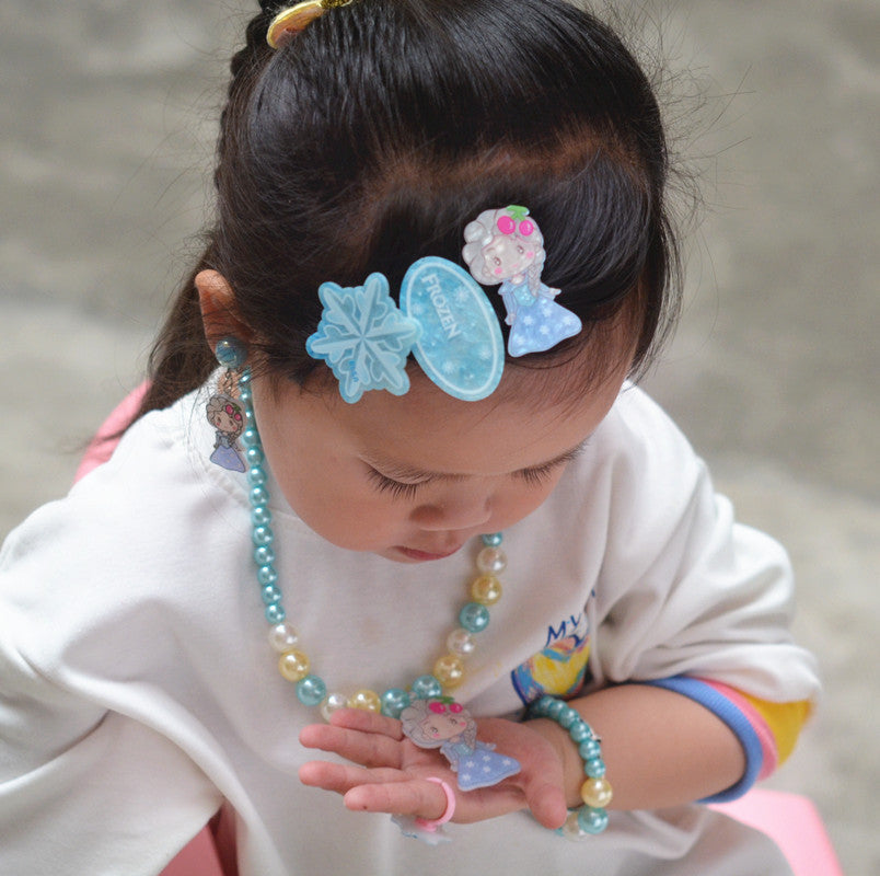 Children's Princess Western Style Suit Cute Accessories Necklaces