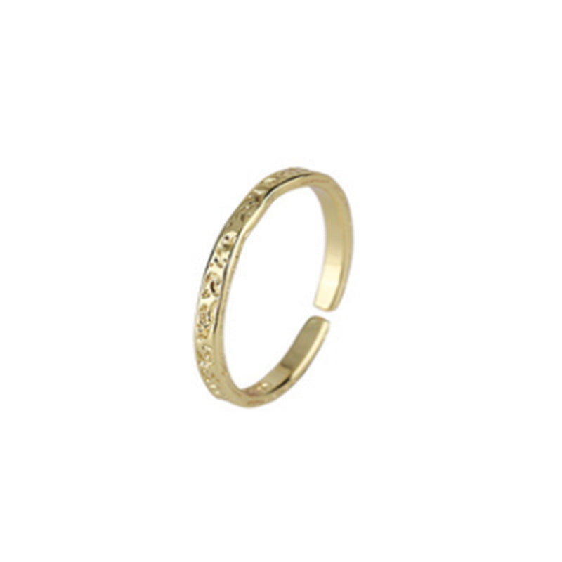 Pigment Mori Temperament High-grade Sense Niche Rings