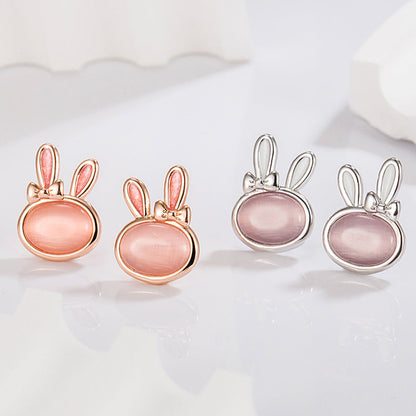 Special Interest Light Luxury Ear Bunny Simple Earrings
