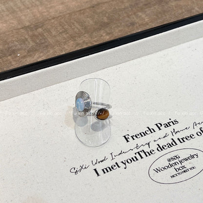 Light Luxury Minority Index Finger Senior Rings