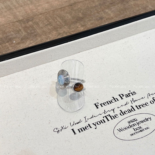 Light Luxury Minority Index Finger Senior Rings