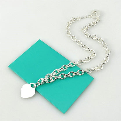 Glossy Full Diamond Smiley Face Pendant Necklaces