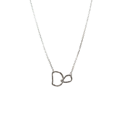 Women's Irregular Round For Sterling Sier Simple Graceful Geometric Design Necklaces