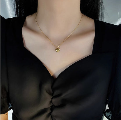 Women's Luxury Minority Design Clavicle Chain Titanium Necklaces